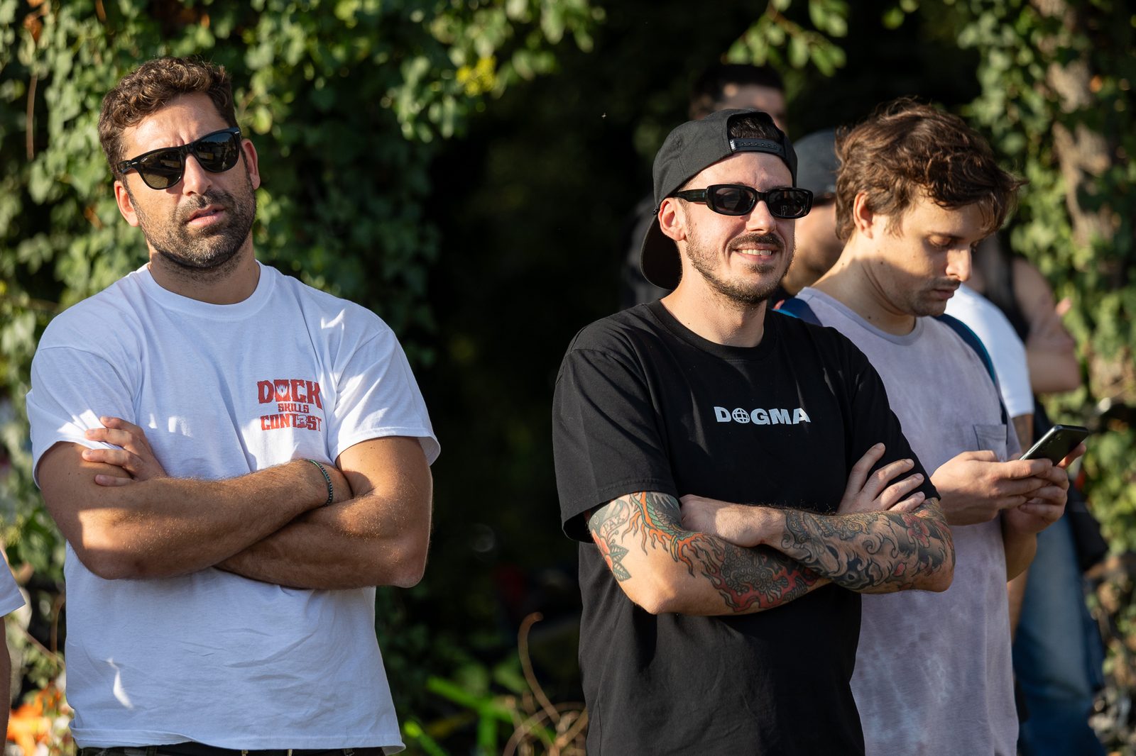 Crew a braccia conserte